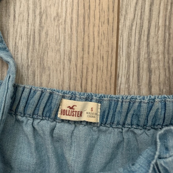 Denim Tie Top - Picture 4 of 4